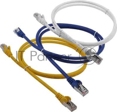 Патч-корд Lanmaster LAN-PC45/S5E-15-YL FTP RJ-45 вил.-вилка RJ-45 кат.5E 15м желтый LSZH