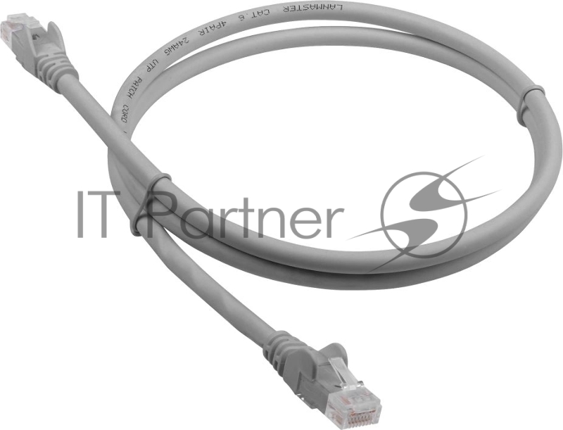 Патч-корд Lanmaster LAN-PC45/U6-15-GY UTP RJ-45 вил.-вилка RJ-45 кат.6 15м серый LSZH (уп.:1шт)