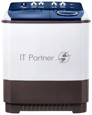 Стиральная машина LG P1461RWPL белый/синий, загрузка вертикальная 13 кг