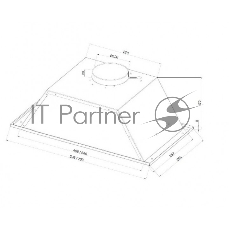 Вытяжка встр. Schaub Lorenz SLD ES5220
