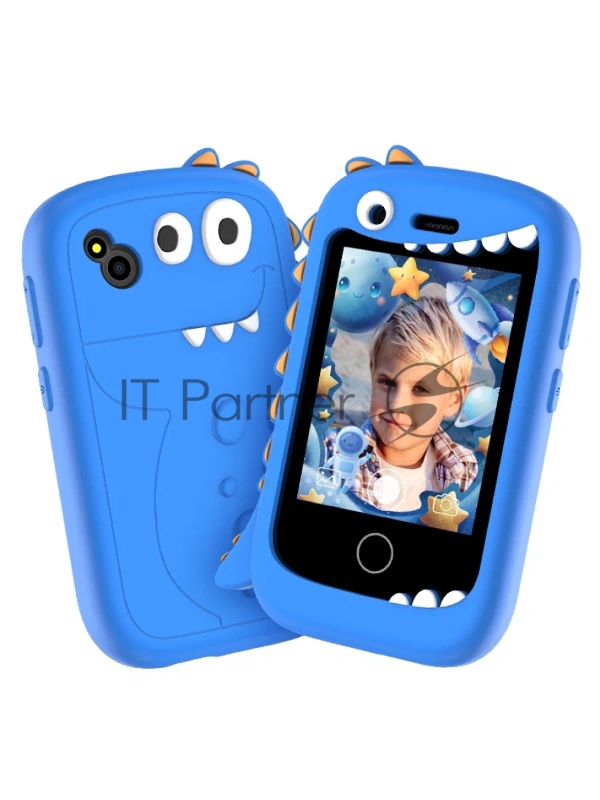 Детский смартфон Elari GamePhone 32Mb, 4Gb, черный/синий