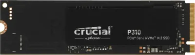Накопитель SSD Crucial SSD Disk P310 500GB M.2 2280 NVMe (PCIe Gen 4 x4) SSD (6000 MB/s Read 3500 MB/s Write), 1 year, OEM