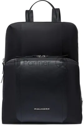 Рюкзак женский Piquadro Lyra CA6216W92T/N черный ткань/натур.кожа