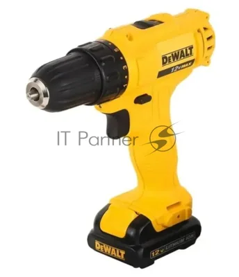 Дрель-шуруповерт DeWalt DCD700D2, 12 В, 2 Ач, 24 Нм, щеточный
