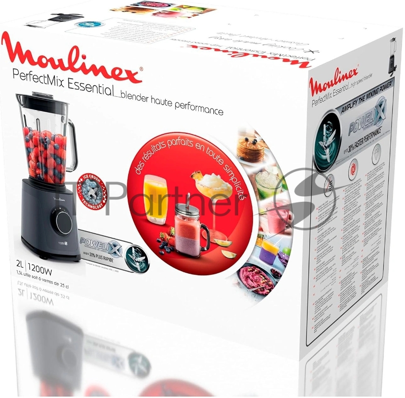 Блендер стационарный Moulinex Perfect Mix+ LM771BF0 песочный/черный