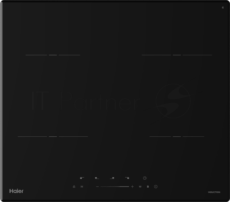Индукционная варочная поверхность Haier HHX-Y64TVVB, 4 конфорки, стеклокерамика, 7000 Вт