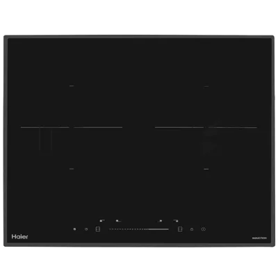 Индукционная варочная поверхность Haier HHK-Y64TJVB, 4 конфорки, с зоной расширения, стеклокерамика, 7200 Вт