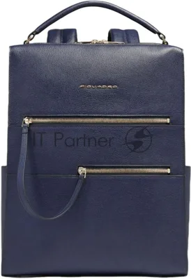 Рюкзак женский Piquadro Patricia CA6839W140BM/BLU темно-синий кожа