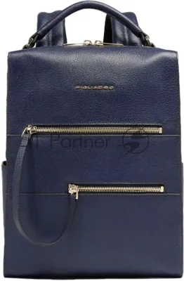 Рюкзак женский Piquadro Patricia CA6772W140/BLU темно-синий кожа