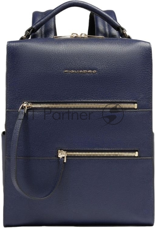 Рюкзак женский Piquadro Patricia CA6771W140/BLU темно-синий кожа