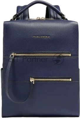 Рюкзак женский Piquadro Patricia CA6771W140/BLU темно-синий кожа