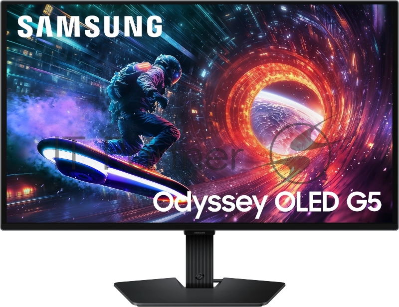 Монитор 27" Samsung Odyssey G5 G50SF QD-OLED 2560x1440, 180 Гц, 0.03 мс, 16:9, 200 кд/м², HDMI, DisplayPort, HDR, Flicker Free, Low Blue Light, черный