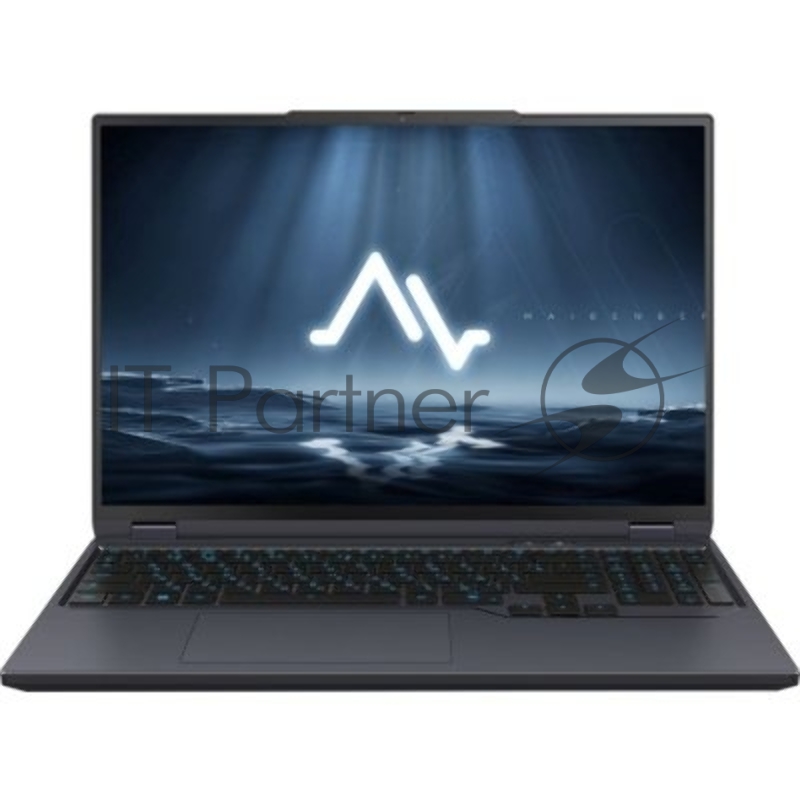 Ноутбук Maibenben X16F-R98957T/16"/IPS/AMD Ryzen 9 8940HX/32Gb/1Tb SSD/NVIDIA GeForce RTX 5070 Ti 12Gb/Windows 11 Home/серый/2.3kg