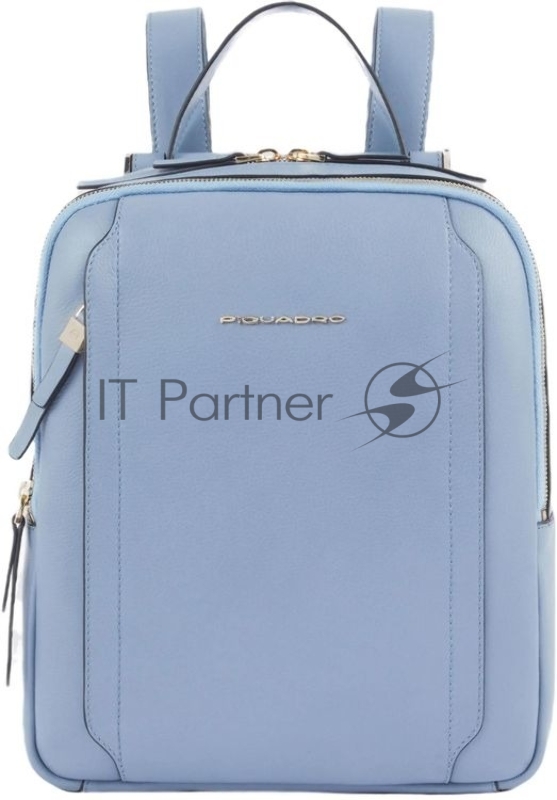 Рюкзак женский Piquadro Circle CA5566W92/AZ3 голубой кожа