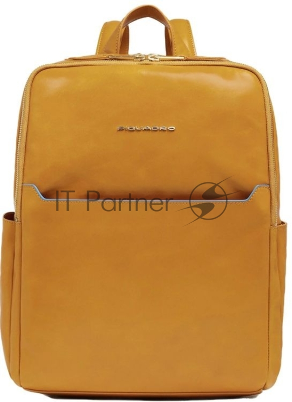 Рюкзак женский Piquadro Blue Square CA6678B2/G горчичный кожа