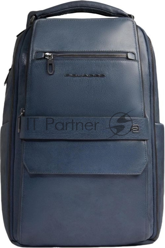 Рюкзак мужской Piquadro Solm CA7021S141/AV серо-голубой кожа