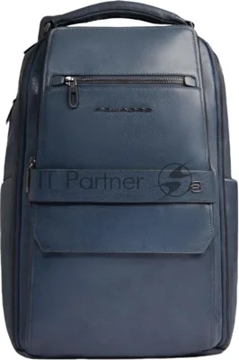 Рюкзак мужской Piquadro Solm CA7021S141/AV серо-голубой кожа