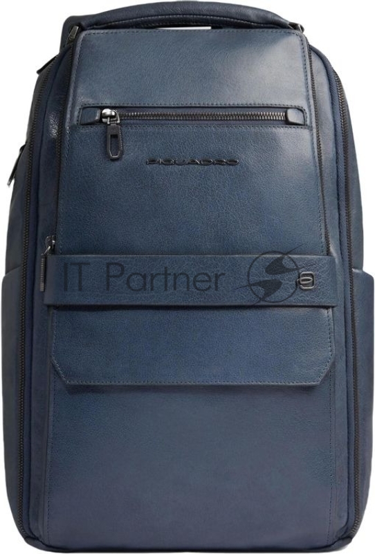 Рюкзак мужской Piquadro Solm CA7022S141/AV серо-голубой кожа