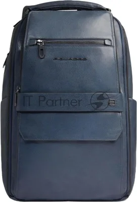 Рюкзак мужской Piquadro Solm CA7022S141/AV серо-голубой кожа