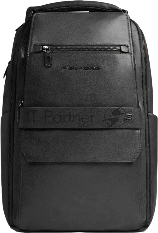 Рюкзак мужской Piquadro Solm CA7022S141/N черный кожа