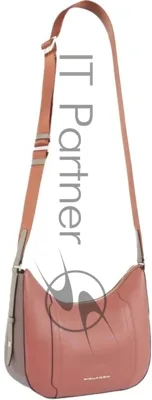 Сумка женская Piquadro Circle BD6657W92/ARTM коралловая/кофейная натур.кожа