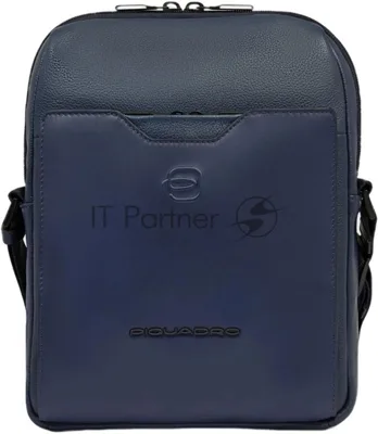 Сумка мужская Piquadro Ael CA6917S142/BLU синяя натур.кожа