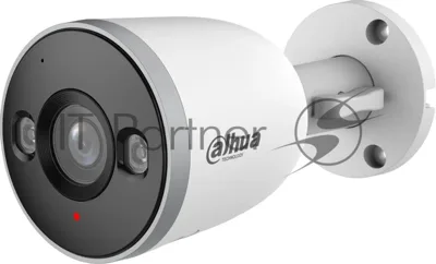 Камера видеонаблюдения Dahua DH-IPC-F3DP-IL-0280B, IP, 3 Мп, 2.8 мм, белая
