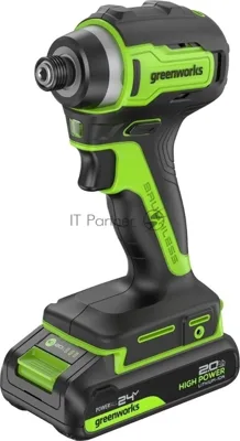 Винтоверт Greenworks ID3170 аккум. патрон:шестигр.1/4" (3804907CUA)