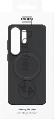 Чехол (клип-кейс) Samsung для Samsung Galaxy S26 Ultra Silicone Magnet Case with MagSafe черный (EF-SS948CBEGRU)