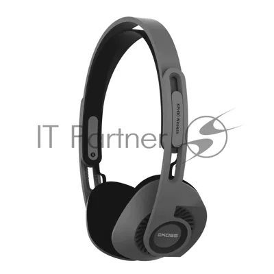 Беспроводные/проводные наушники KOSS KPH30 Wireless черный, накладные, Bluetooth + проводной, до 12 ч