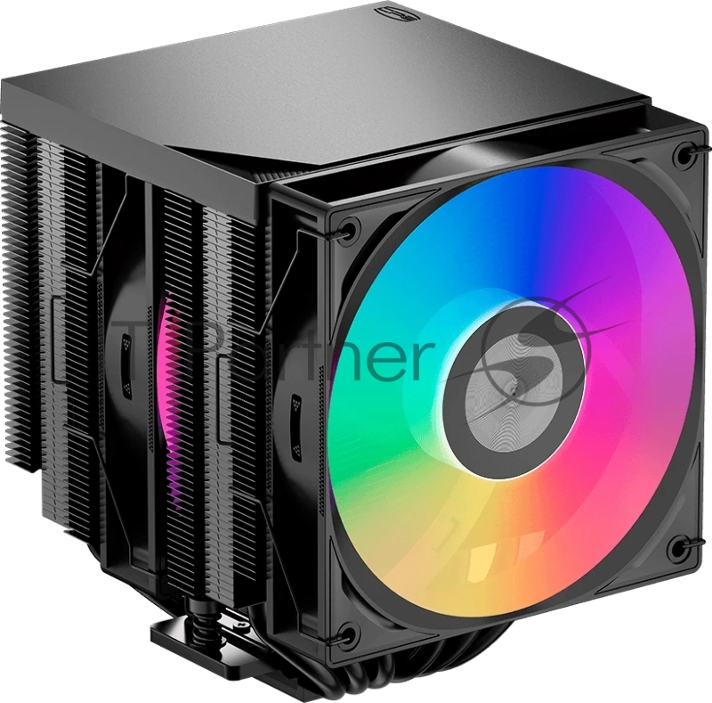 Устройство охлаждения(кулер) PcCooler RT620Pro TC ARGB Soc-AM5/AM4/1151/1200/2066/1700 черный 4-pin 34.9dB Al+Cu 265W Ret (RT620PROTC-BKAWYX-GL)