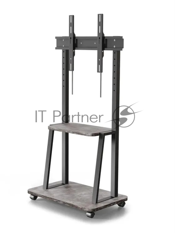 Стойка для телевизора Holder PR-108 черный/керамика 32"-65" макс.40кг напольный мобильный