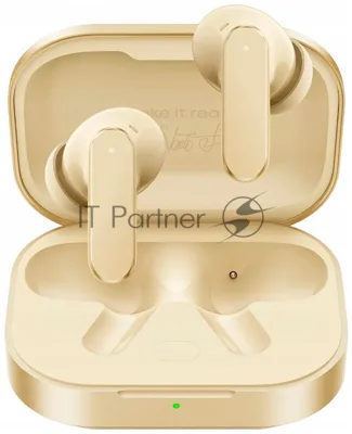 Наушники TWS Realme Buds Air 8 золотистый, внутриканальные, Bluetooth, активное шумоподавление, до 10 ч