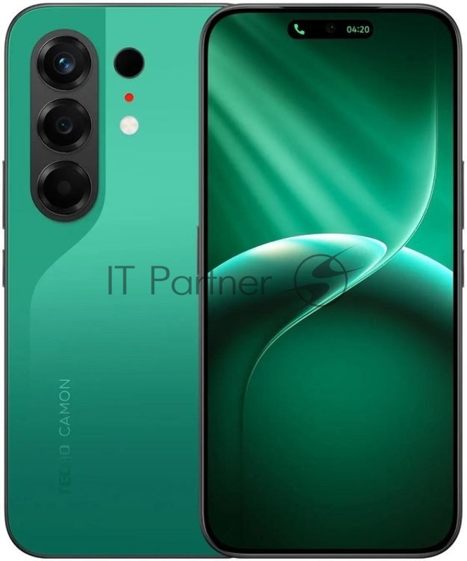 Смартфон Tecno Camon 50 12/256Gb малахитовый зеленый