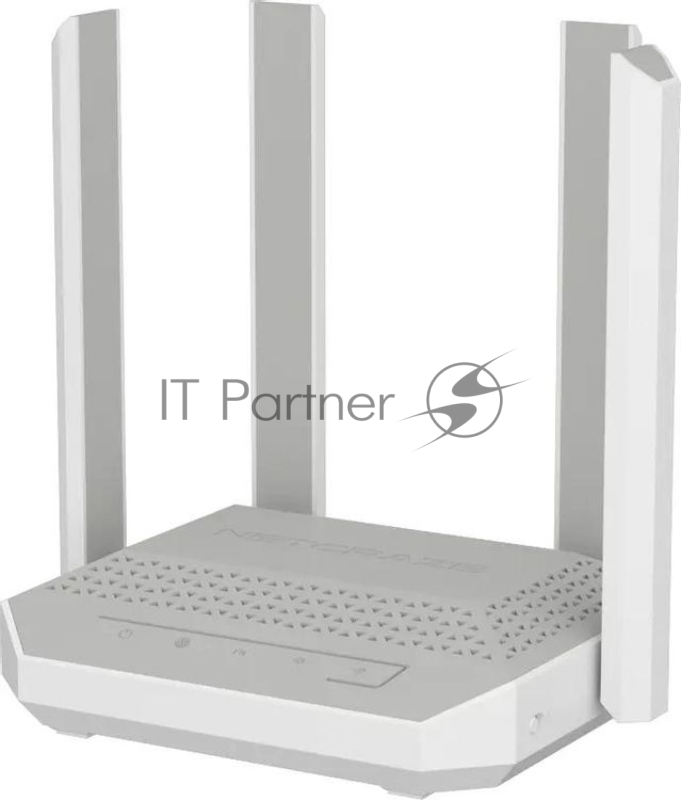 Роутер беспроводной Keenetic Netcraze Sprinter (NС-3711) AX3000 10/100/1000BASE-TX белый