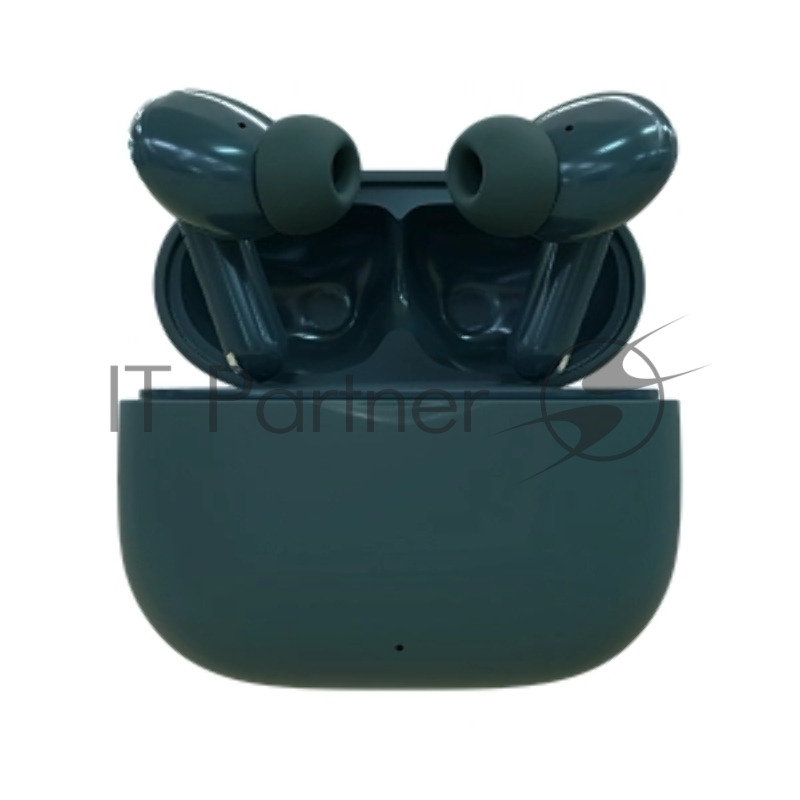 Наушники TWS More Choice БВ36 зеленый, внутриканальные, Bluetooth, сенсорное управление, до 4 ч
