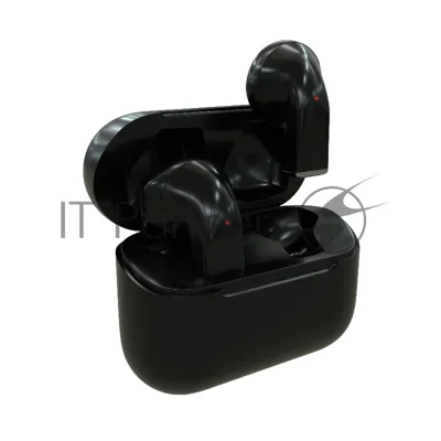 Наушники TWS More Choice БВ06 черный, вкладыши, Bluetooth, сенсорное управление, до 4 ч