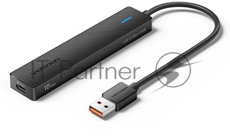 Концентратор Vention CHSBB, USB, USB Type-C/USB, USB