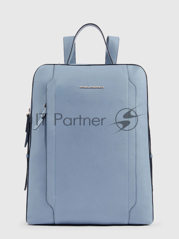 Рюкзак женский Piquadro Circle CA7042W92/AZ3 голубой кожа