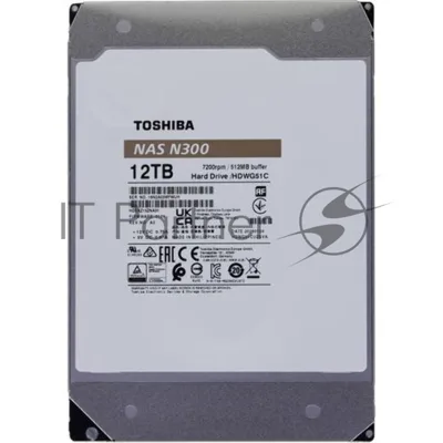 Жесткий диск HDD Toshiba N300 12Tb 7200rpm SATA 512Mb 3.5"