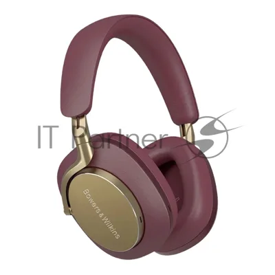 Беспроводные/проводные наушники Bowers & Wilkins PX8 Royal Burgundy бордовый, полноразмерные, Bluetooth + проводной, активное шумоподавление, до 30 ч