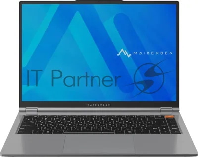 Ноутбук Maibenben P15B-R576UM/15.3"/IPS/AMD Ryzen 5 7640HS/16Gb/512Gb SSD/AMD Radeon 760M/Windows 11 Home/серый/1.9kg