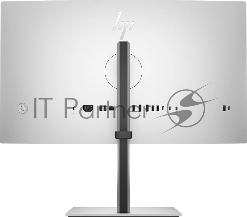 Монитор 27" HP 727pm IPS 3840x2160, 60 Гц, 5 мс, 16:9, 400 кд/м², HDMI, 2xDisplayPort, Thunderbolt 4, USB-C, веб-камера 5 Мп, встроенные динамики, KVM-модуль, Flicker Free, Low Blue Light, регулировка по высоте, поворот на 90 градусов, черный и серебристый