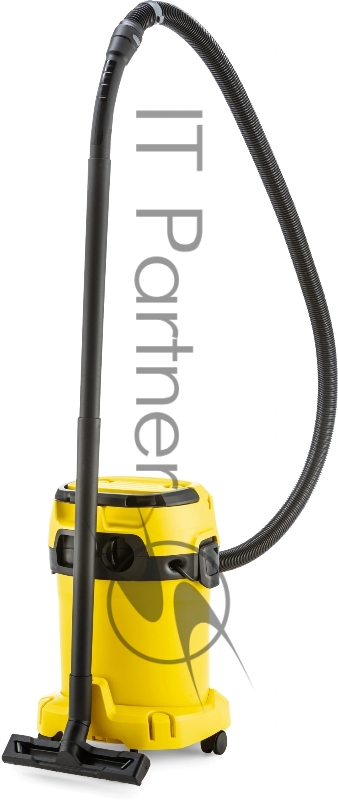 Строительный пылесос Karcher WD 3 V-17/4/20 1000Вт (уборка: сухая/влажная) желтый