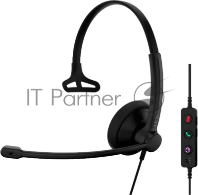 Гарнитура EPOS IMPACT 100 UC Mono чёрный, проводная, USB
