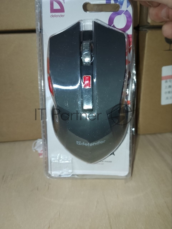 (Поврежденная упаковка) Мышь беспроводная DEFENDER Accura MM-275 (USB, 5 кнопок, оптическая, 1600dpi) (52276_ВУ)