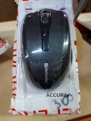 (Поврежденный товар) Мышь беспроводная DEFENDER Accura MM-665 черный (USB, 1600dpi, 6but) (52665_(Поврежденный товар) 001419)