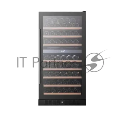 Винный шкаф Temptech CL120DB черный, 261 л, 2 отсека, 94 бут., класс G