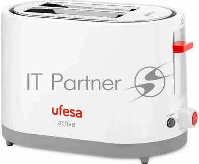 Тостер Ufesa TT7385 белый, 800 Вт, 2 слота