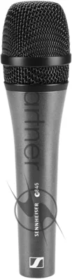Микрофон проводной Sennheiser E 845 серый/черный